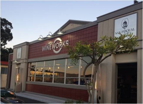 Building Front La Mesa Wine Works